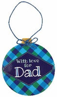 Dad Wood Ornament