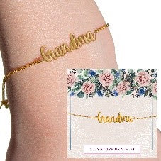 Grandma Signature Bracelet - Shop ZoomBee - The One-Stop Holiday Shop