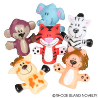 Finger Puppets, Zoo Animals - 12 Pk