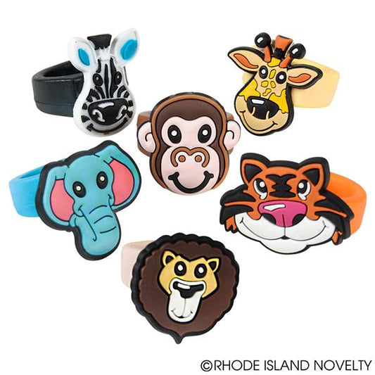 Rings, Zoo Animal -12 Pk